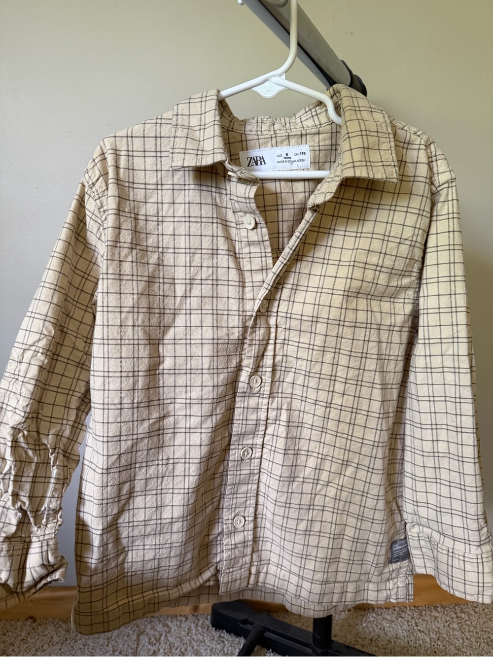 Zara boys flannel